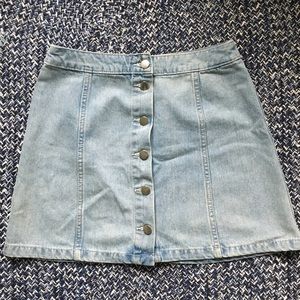 H&M denim skirt